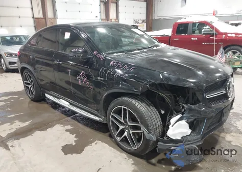 2019 Mercedes-Benz Amg Gle 43 Coupe 4Matic из США, поврежденный, VIN 4JGED6EB8KA137977